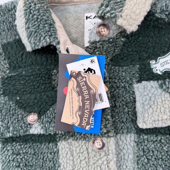 Kavu Women's Northern Sky Firwood Fleece Sz S Sierra Nevada EMBROIDERED NWT - Picture 4 of 9